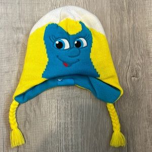 Smurfette Girls Winter Hat